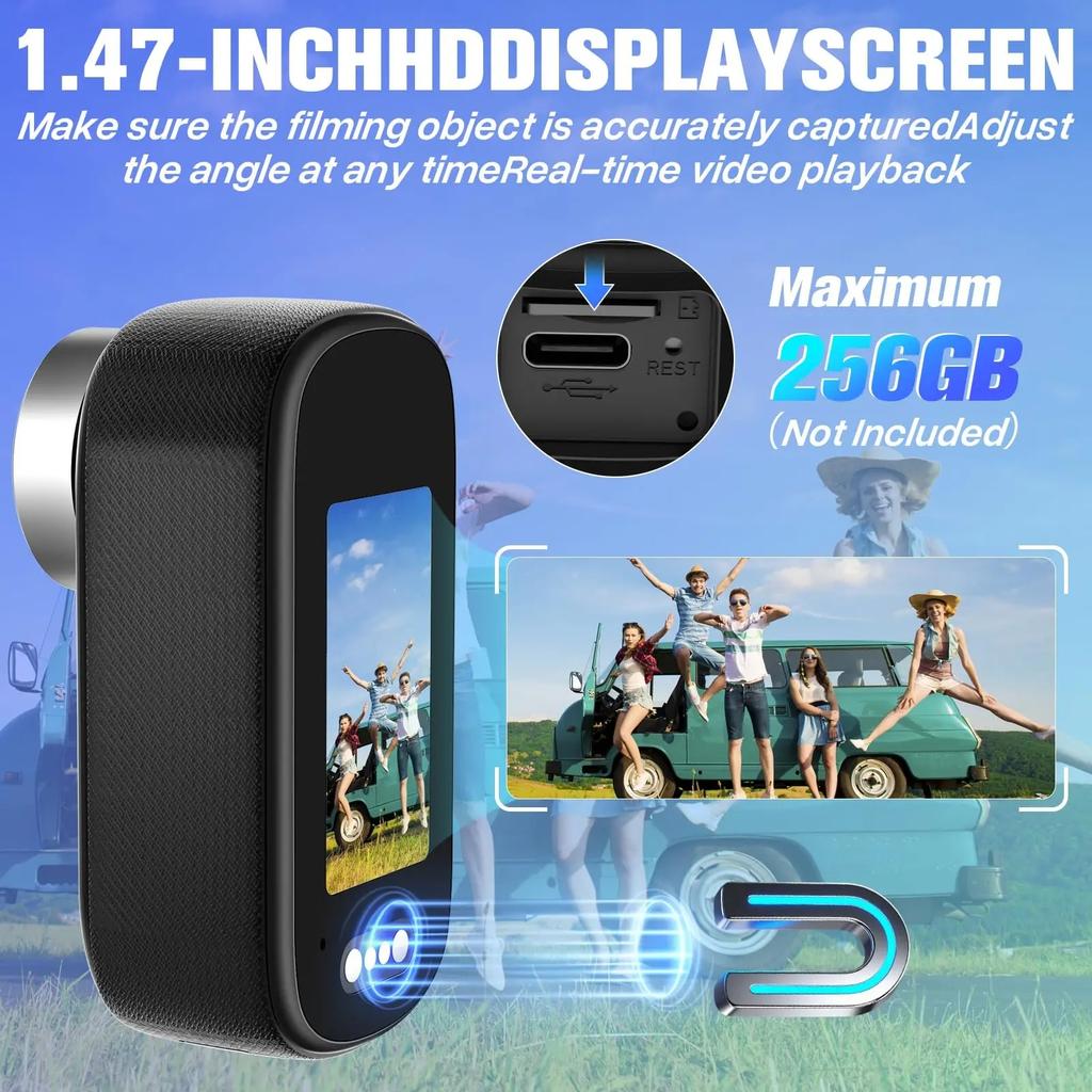Outdoor Sports Camera In Helmet Motorcycle Bike Sport Mini Filming Bicycle Action 4K Professional Body Cam And Video Cameras