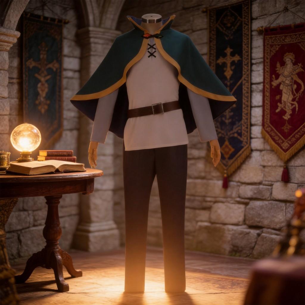 Gib Segen auf dieser wunderbaren Welt Cosplay Kostüm Für Sato Kazuma Aus Anime Rollenspiel Mit Weichem Stoff Für Fans