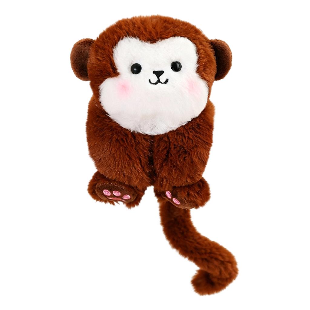 Plush Stuffed Animal Toy Soft Plushie Sitting Lion Figure Decorative Doll for Kids and Collectors