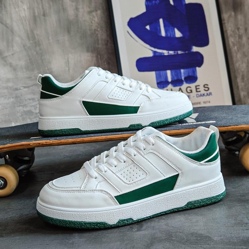 Men's versatile board shoes casual shoes running sports shoes new high-top fashion student breathable spring