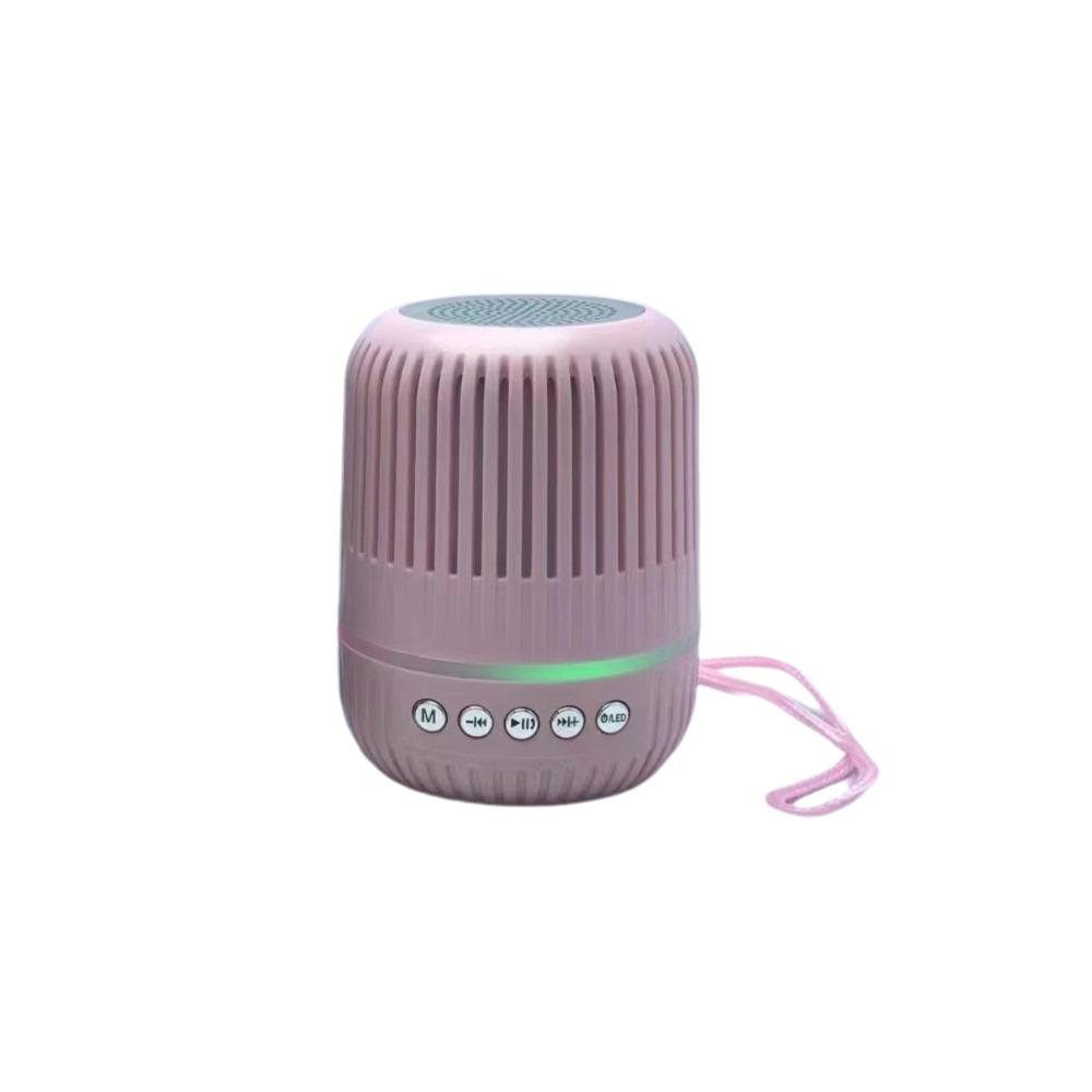 

USB Charging Mini Speaker Intelligent Bluetooth Loudspeaker Portable Speaker Outdoor Travel розовый