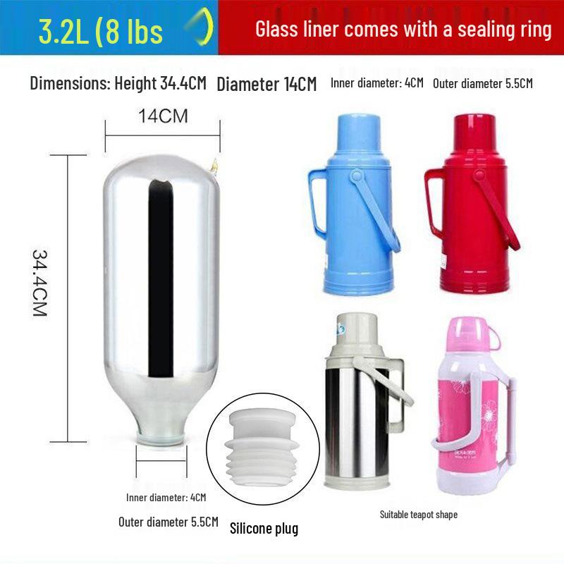 Le Thermos Glass Cat Liner: Hot Water Bottle & Warmer