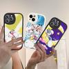 Anime Cartoon D-DiddlS Phone Case For IPhone 16 15 14 11 12 13 Pro Max Plus Back Leather Shell