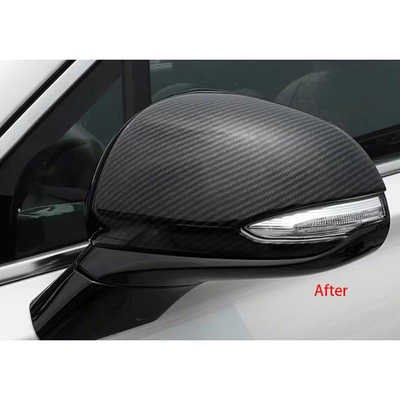 Rear Side View Rearview Mirror Cover for Hyundai Santa Fe SantaFe TM Car Styling Accessories Trim Plastic
