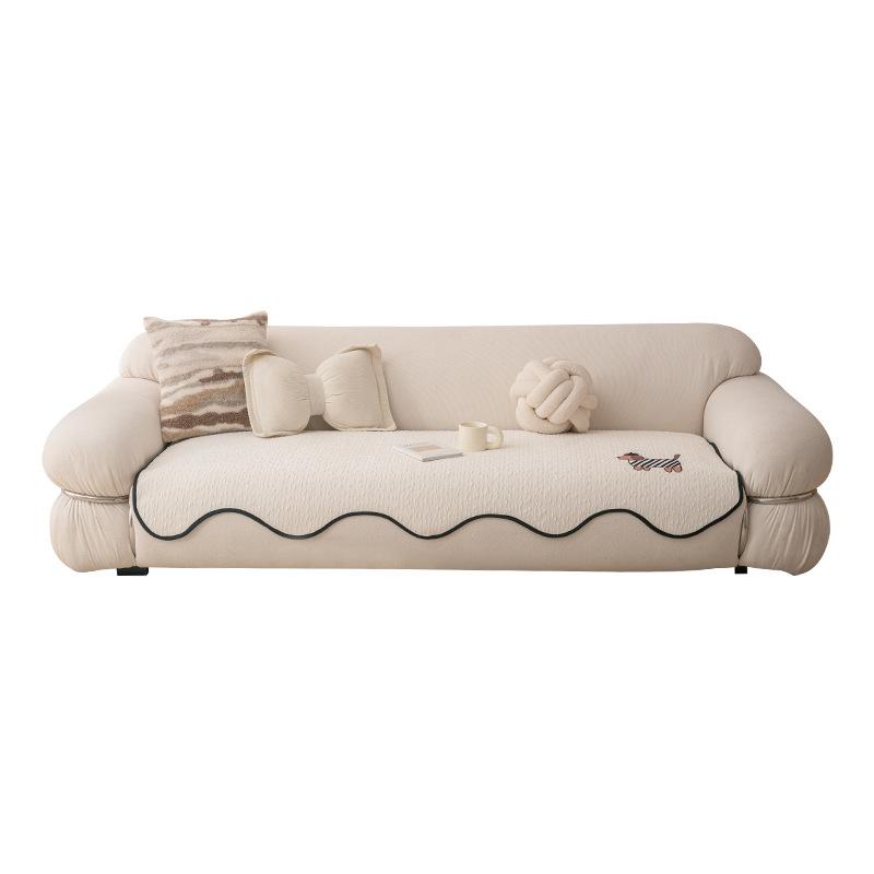 Cute Cartoon Sofa Cushion  New Popular Special-Shaped Straight Row Sofa Seat Cushion Cover Cloth Universal In All Seasons