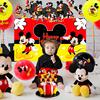 112 Pcs Cartoon Birthday Party Supplies, Cartoon Birthday Decorations and Party Tableware Set - Cartoon Birthday Plates Cups Napkins Banners Balloons