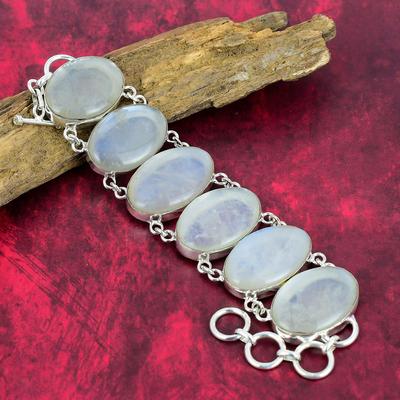 Rainbow Mystic Opal Bracelet, Mystic Opal Jewelry 925 Solid Sterling Silver Jewelry,Gemstone Bracelet, Handmade Chain Bracelet Gift For Wife