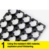 14500 21700 32650 33140 Battery Holder Bracket Cell Safety Anti Vibration Plastic Brackets For 14500 21700 32650 33140 Batteries