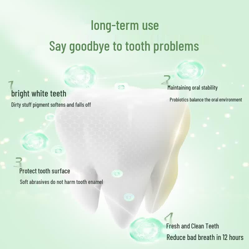 Blispring Vitality Tea Scent Toothpaste 5-Piece Set