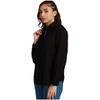 HIGH STAR Women's Oversized Fit Shirt (HSWSHW23509_BK_Black