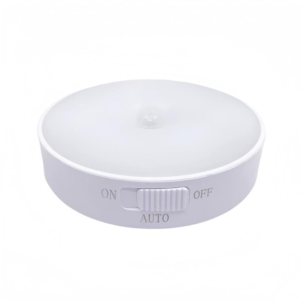 Smart Rechargeable LED Motion Sensor Night Light for Bedroom, Bathroom, Stairs, and Hallways