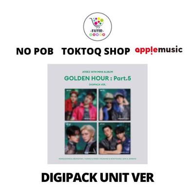 Wählen Sie POB DIGIPACK UNIT Version ATEEZ 14. Mini-Album GOLDEN HOUR Teil 5