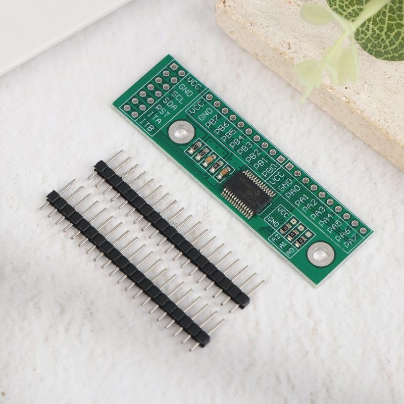 Mcp23017-E/Ss I2C-Schnittstelle zu 16 Ein-/Ausgängen Iic Ein-/Ausgabe-Erweiterungsplatinenmodul Mcp23017-Chip 3,0 V-5,5 V für Arduino C51