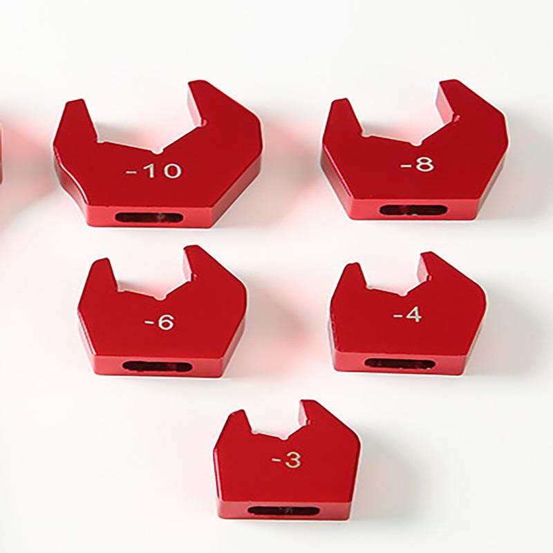 Red Single Head Union AN Aluminum Wrench Interchangeable Head Socket Wrench Wrench Tool Kit AN3 AN4 AN6 AN8 AN10 AN12