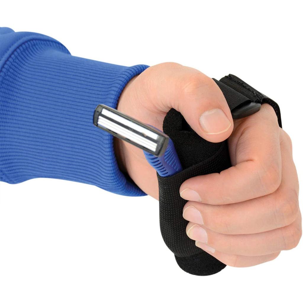 Aid Utensil Cuff Holder Strap Elastic Eating Assistance Cuff for Patients Elderly