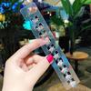 Princess Crown Baby Clip Hairstyle Children's Pearl Rhinestone Bean Buckle Hairpin Children's Girl Disc Hair Small Buckle Grab