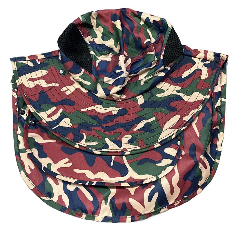 Sun Hat Men'S Fishing Hat Anti-Uv Sun Hat Anti-Sun Waterproof Hat Summer Travel Face Covering Neck Hat