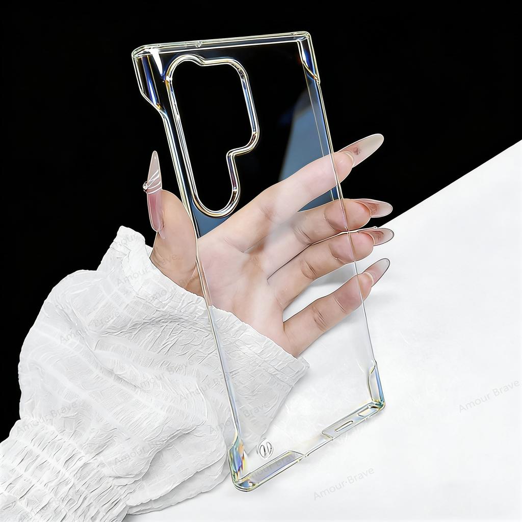 Ultra Thin Frameless Phone Case for Samsung Galaxy S26 Ultra S22 S21 S20 S23 Plus Hard PC Back Covers on Galaxy S24 S25 FE Cover