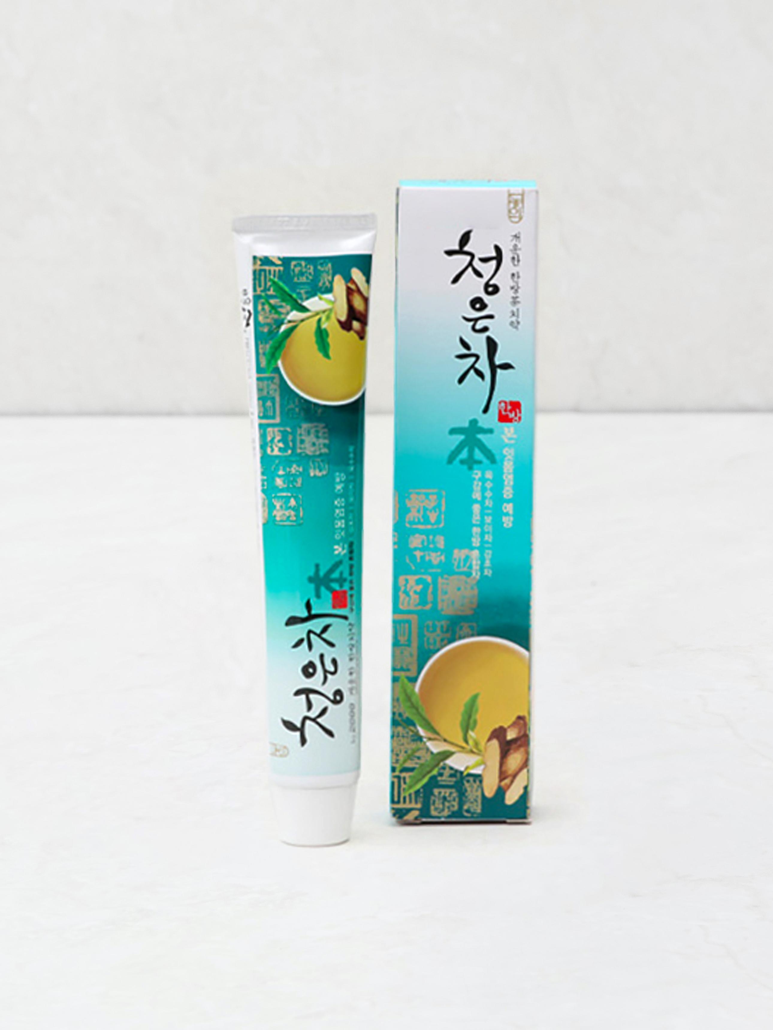 Оригинальная травяная зубная паста Cheongeuncha 1ea