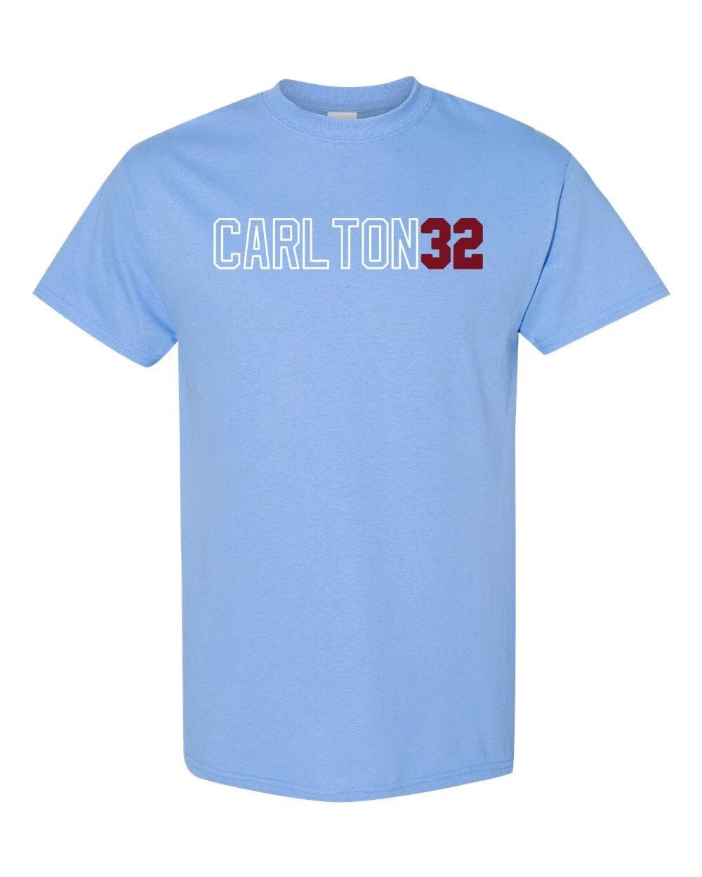 PHILADELPHIA Name And Number Carlton #32 Unisex T-Shirt S-XL FREE S&H! 4XL