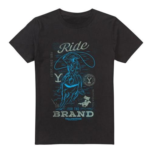 Yellowstone Mens Ride For The Brand T-Shirt