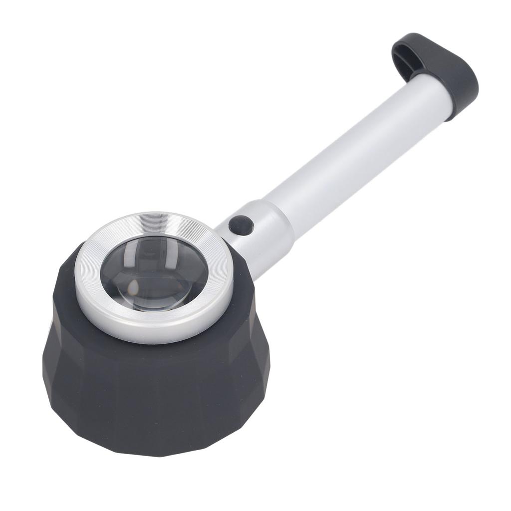 Handheld Microscope with LED Light Scale 45X Electronic Digital Portable for Jewelry Appreciation Paintings Reading