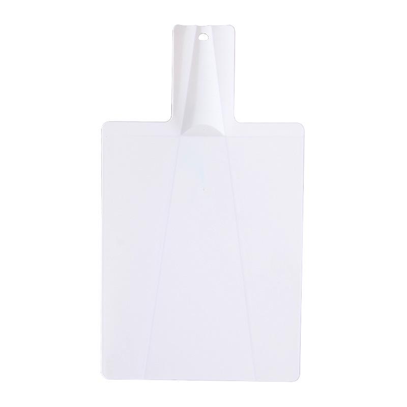 Portable Double-Sided Plastic Cutting Board - Multi-purpose Foldable Chopping and Draining Board for Kitchen or Restaurant.
