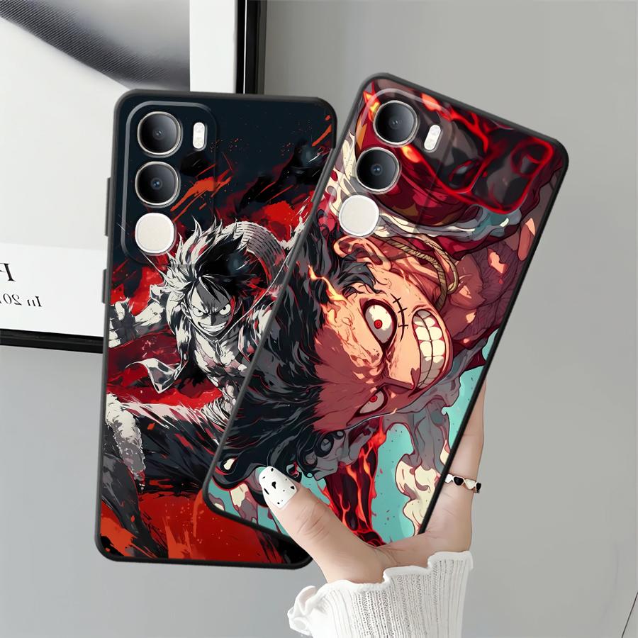 Luffy Ones Pieces Phone Cover Case for Vivo Y50 Y95 Y75 Y81 Y52S Y93 V29 Y53S Y71 Y91 V25 V30 V21E V23 Y51S Y78 V27