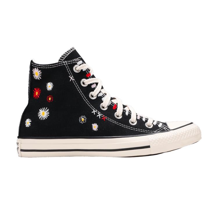 Converse Wmns Chuck Taylor All Star High  Daisy Embroidery - Black  35