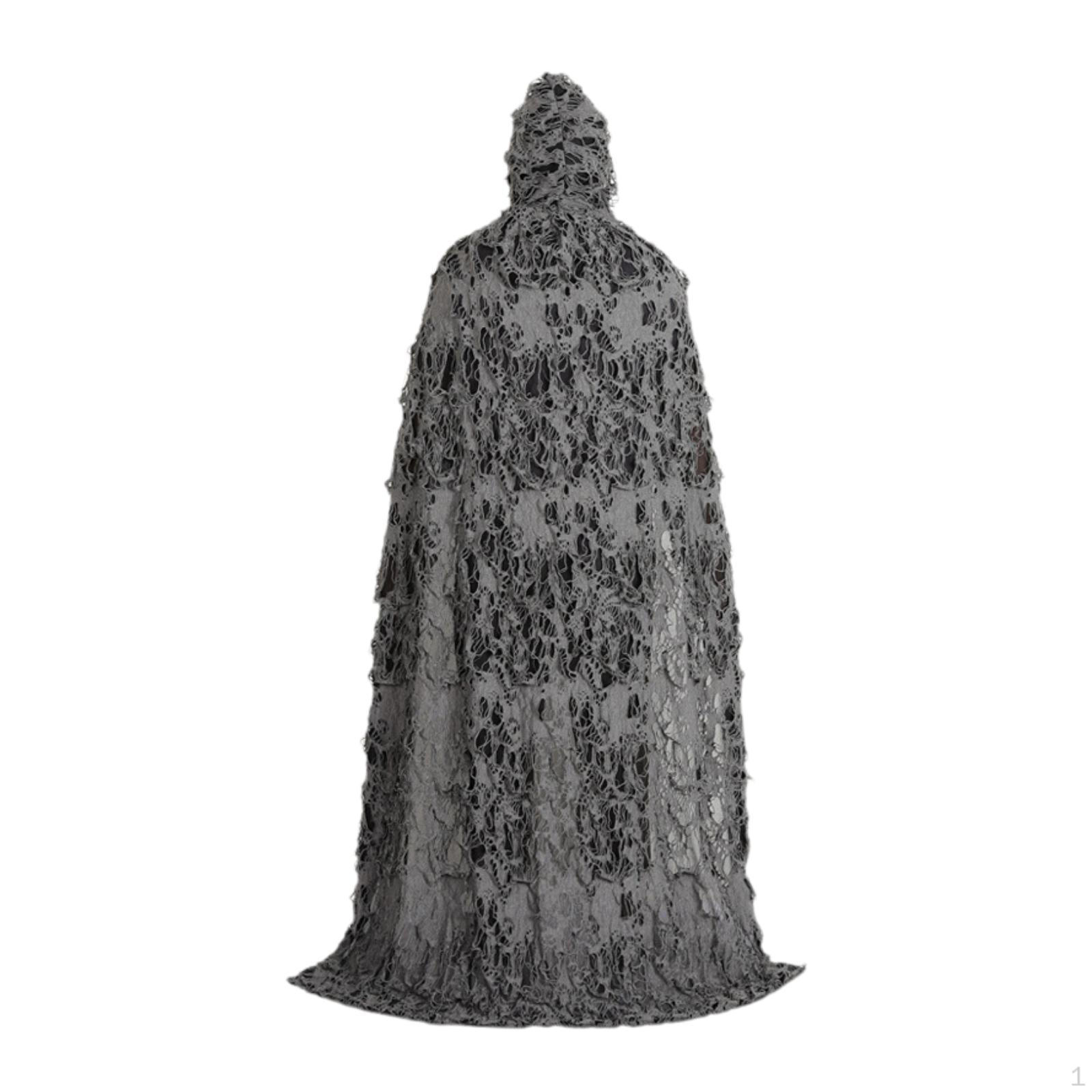 

Хэллоуинский плащ с капюшоном, карнавальный костюм, мантия с капюшоном для маскарада, ролевых игр Length 110cm