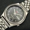 GENUINE VINTAGE SEIKO 5 AUTOMATIC 7009A JAPAN MENS BLACK DIAL WATCH A702608-1 R209-a702608
