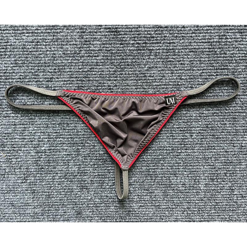 Ledové Hedvábné G-Stringy Pánské Sexy T-Back Kalhotky Prodyšné Spodní Prádlo Pytlík na Vyboulení Spodní Kalhotky Erotické Spodní Prádlo Pánské Gay Kalhotky