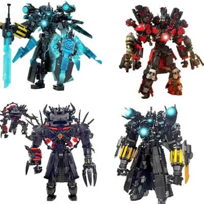 Skibidi Toilet Titans Cameraman Block Skibidi Toilet Titans Speaker Man Speakerman Building Block Clockman Tv Man G Man