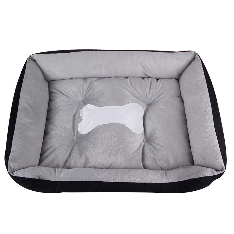 Warm Dog Bed: Cozy Spot for Small, Medium & Large Breeds - Pet Nest & Mat