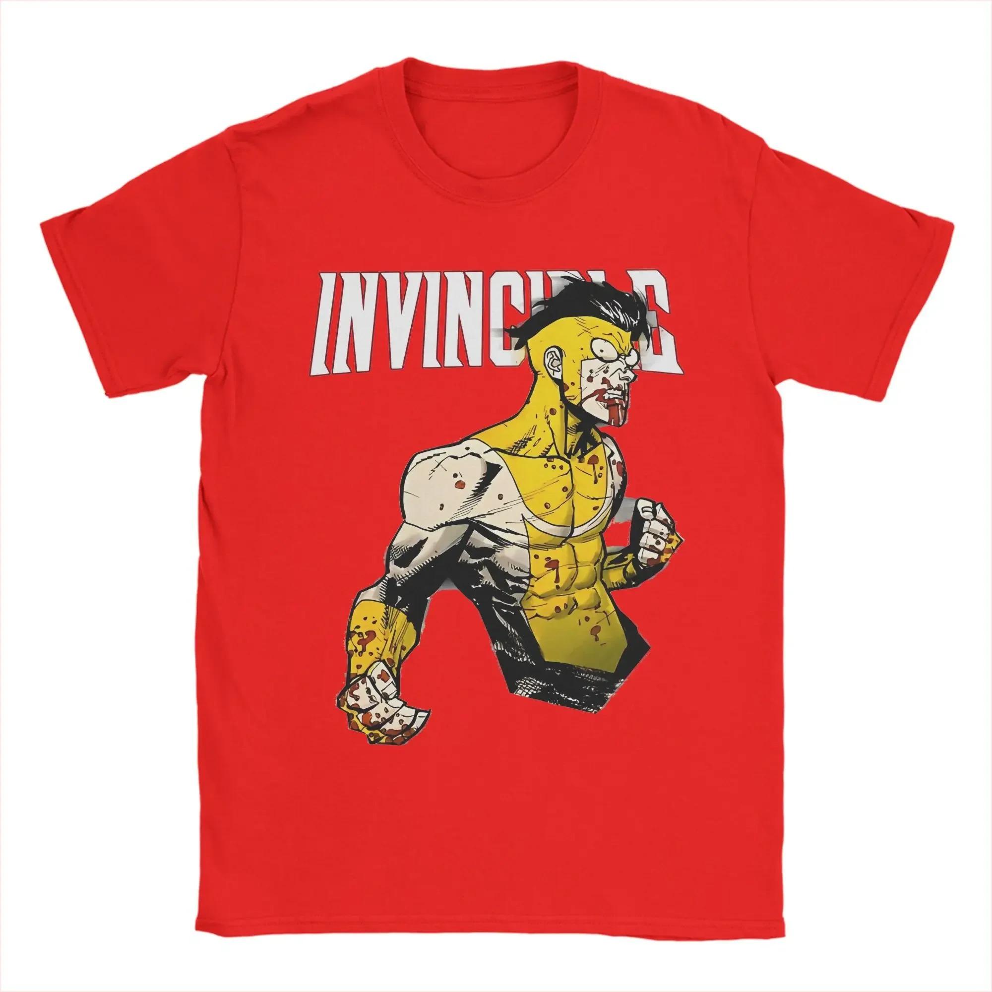 

Lnvincible Hero Manga New Arrival T Shirts for Men Women Tee Shirt Clothes 3XL