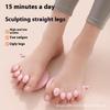 2Pcs/set Rubber Arch Foot Trainer Thumb Valgus Corrector Toe Splints Buttocks Arch Trainer Fitness Leg Plantar Exerciser
