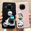 ForXiaomi Mi 10T Lite Case Cute Cartoon Cat Painted TPU Silicone Back Cover For Xiaomi Mi 10T Lite 5G 10Tlite Phone Case Funda