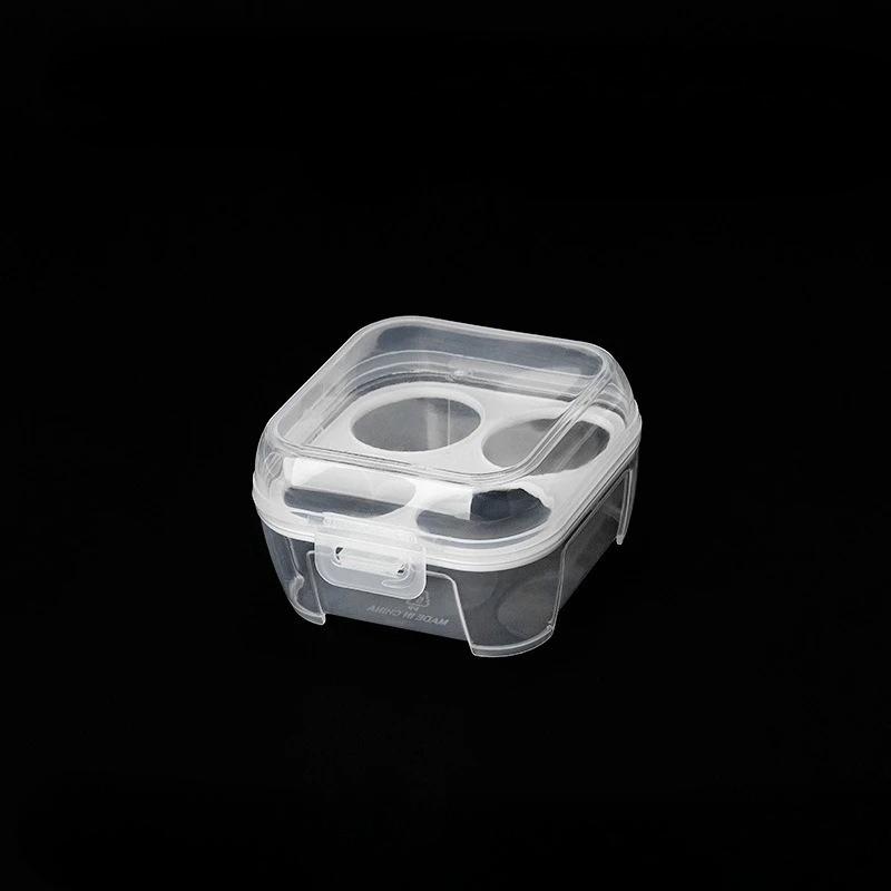 

Portable Transparent Egg Box, Egg Storage Box, Camping, Picnic, Barbecue Accessories, Suitable for Outdoor Use, Household Use