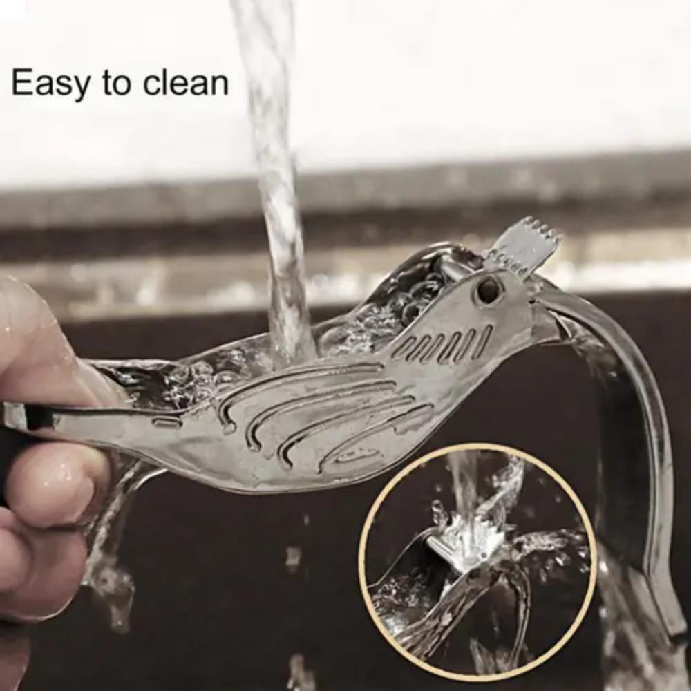 Manual Bird Shape Lemon Clip Hand Pressed Orange Squeezer 304 Stainless Steel Fruit Juicer  Citrus