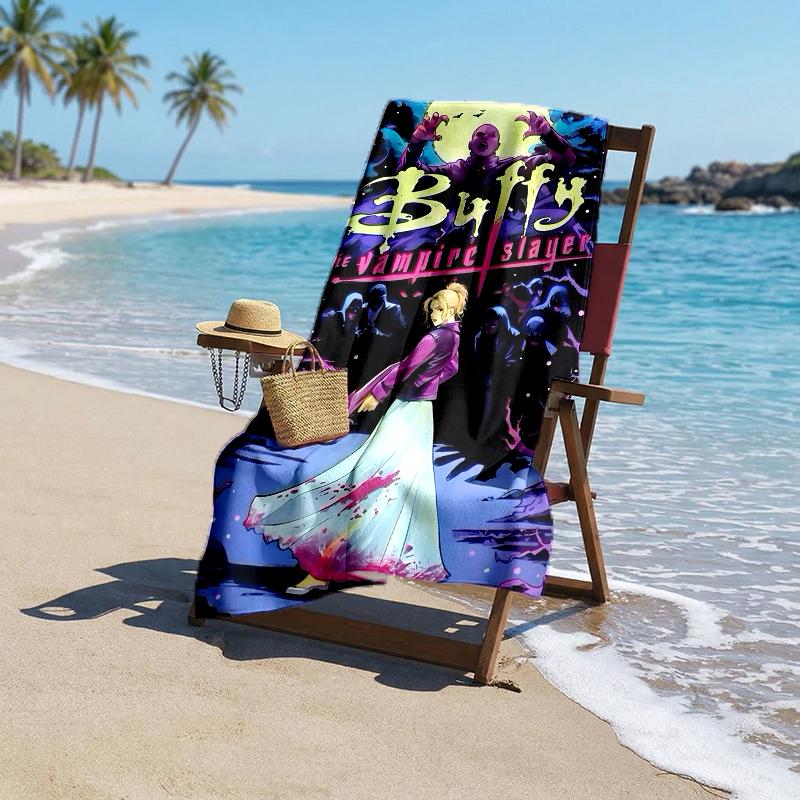 Buffy Fashion Beach Towel: Ideal for Summer Adventures Soft, absorbent and quick drying suitable for swimming and bathing