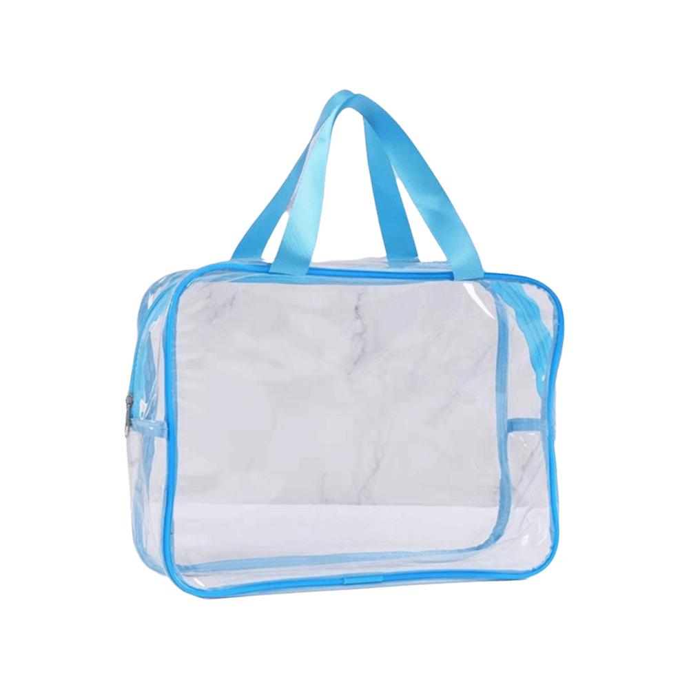 Transparent Makeup Bag Large Capacity Cosmetic Bag Clear Handbag  Suitable For Men Women