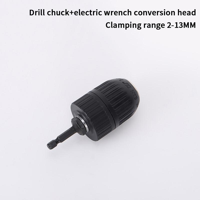 Drill Converter Chuck Socket Multi-Functional Hex Impact Driver Wrench Drill Bit Electric Screwdriver Extension Rod