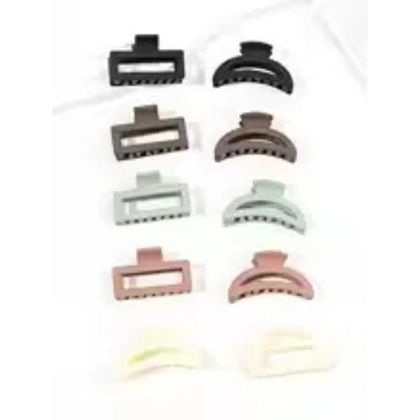 10er-Set kleine hochstehende Pferdeschwanz-Scrunchies Haarspangen aus der hundert Hai-Klammer Haaraccessoires Charge von hochwertigen se