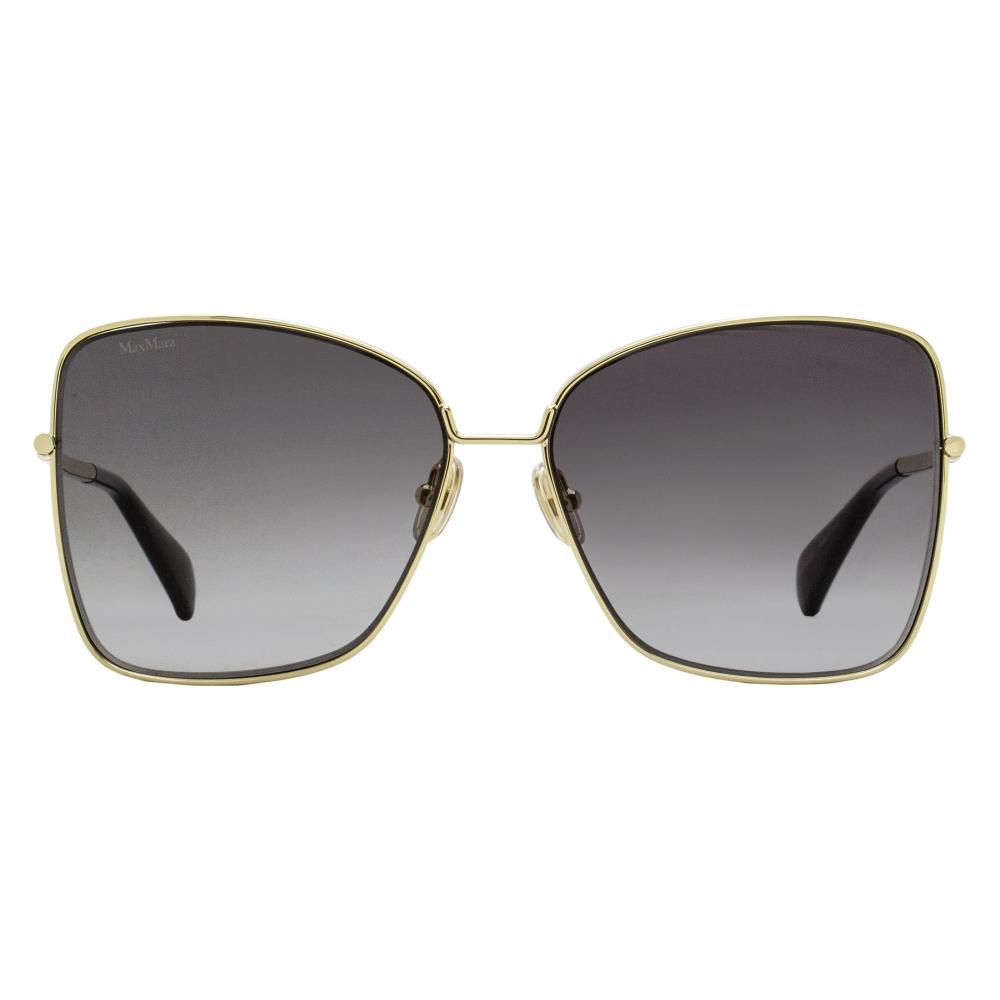 Max Mara Women S Menton1 SunglaSSeS Mm0097 32b Gold Black 59mm 32b