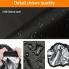 1pc Propane Gas Tank Cover, 210D Black Oxford Cloth Propane Tank Cover, Outdoor Waterproof Dustproof Gas Bottles Cover, Camping