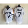 Vintage Houston Astros Baseball Jersey Embroidered Unisex Sport Shirt Lightweight Cotton Tee