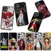 Phone Cover Anime Shanks Luffy One Piece Casing for Apple iPhone 17 16 11 Pro XS Max XR 6 7 8 Plus + 16E SE 2020 Air 5 8+ Case