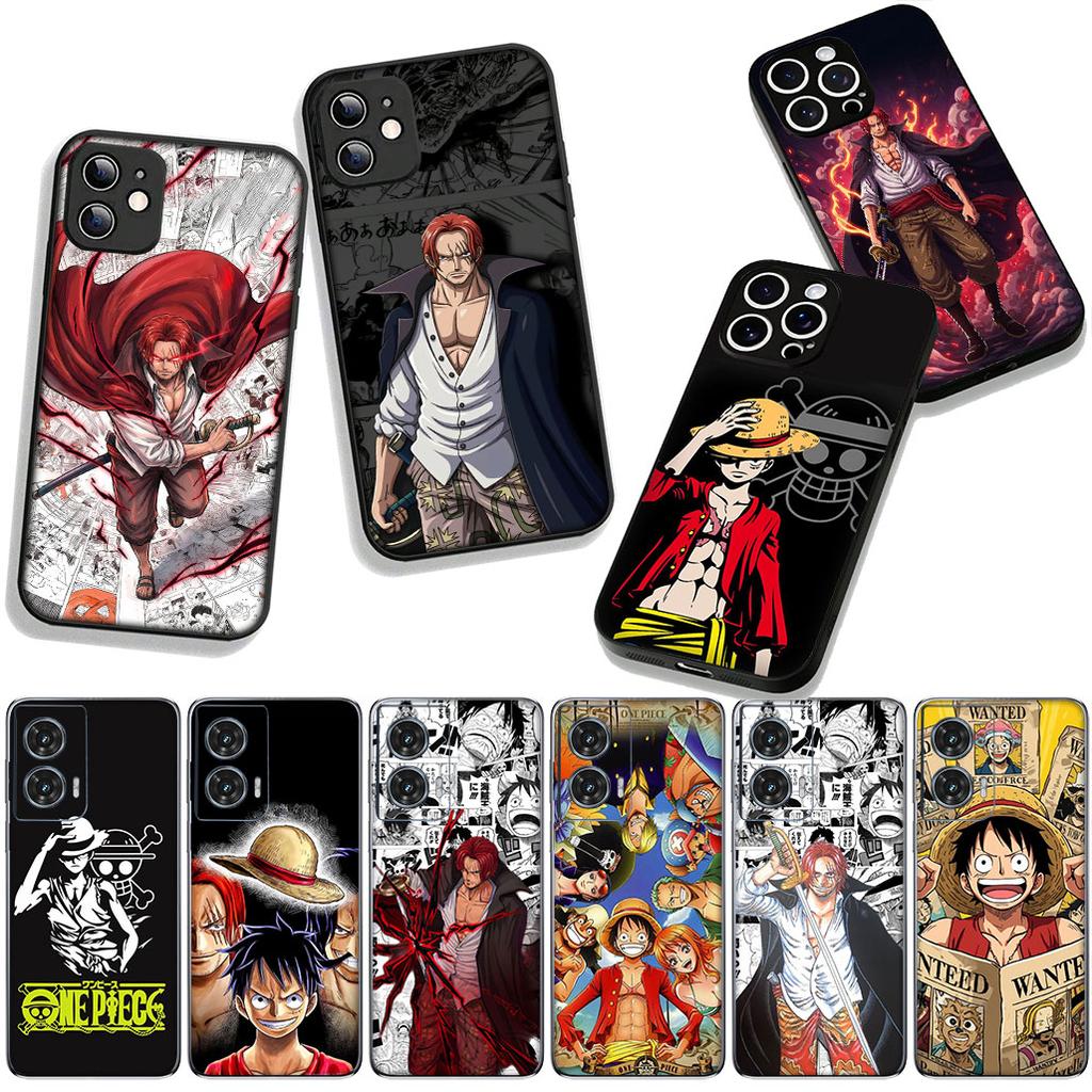 Phone Cover Anime Shanks Luffy One Piece Casing for Apple iPhone 17 16 11 Pro XS Max XR 6 7 8 Plus + 16E SE 2020 Air 5 8+ Case