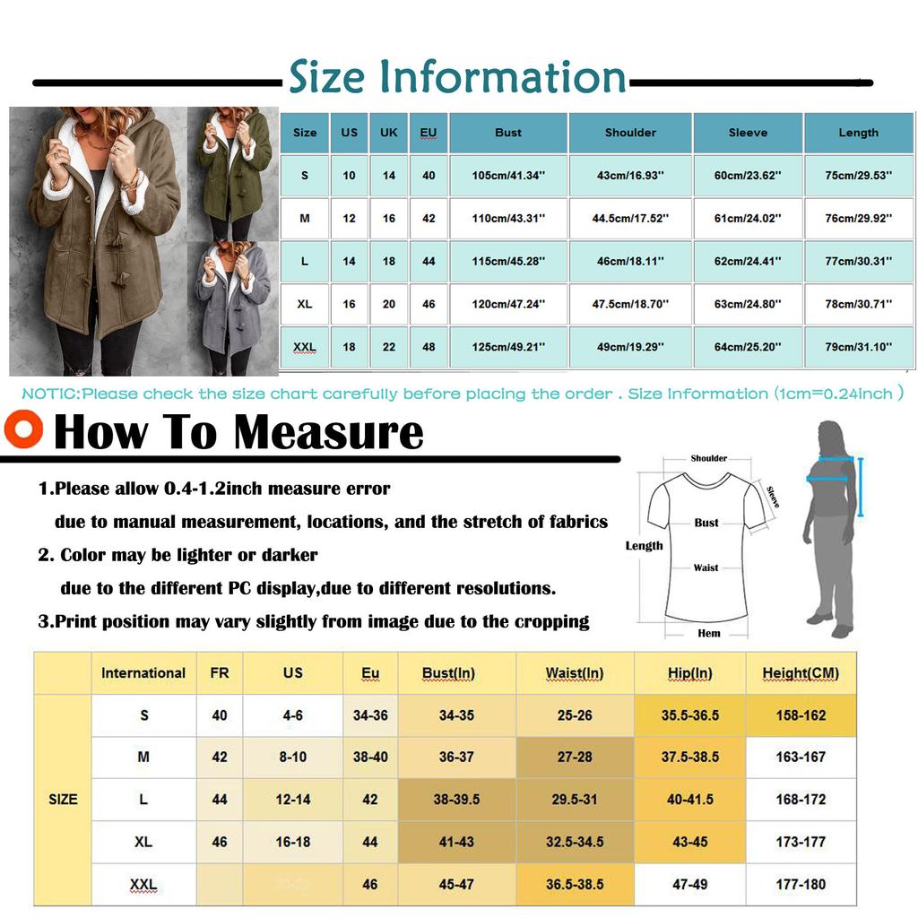 Damska zamszowa długa wiatrówka z guzikami Ciepła kurtka z długim rękawem i kapturem