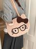 Hello Kitty Cartoon Plush Backpack For Women Men Daily Use Large Capacity Storage